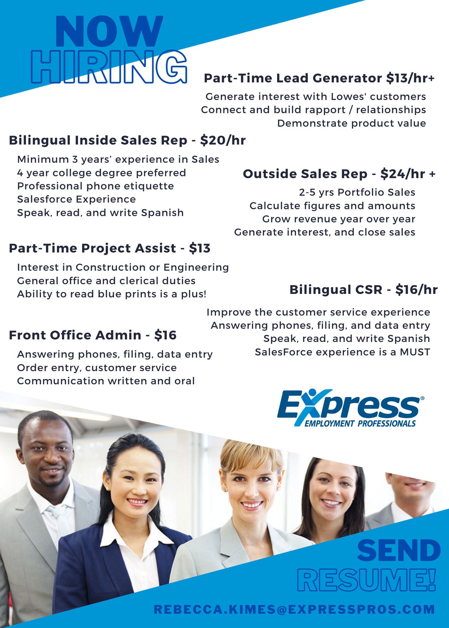 Express Employment - Office Services April 5