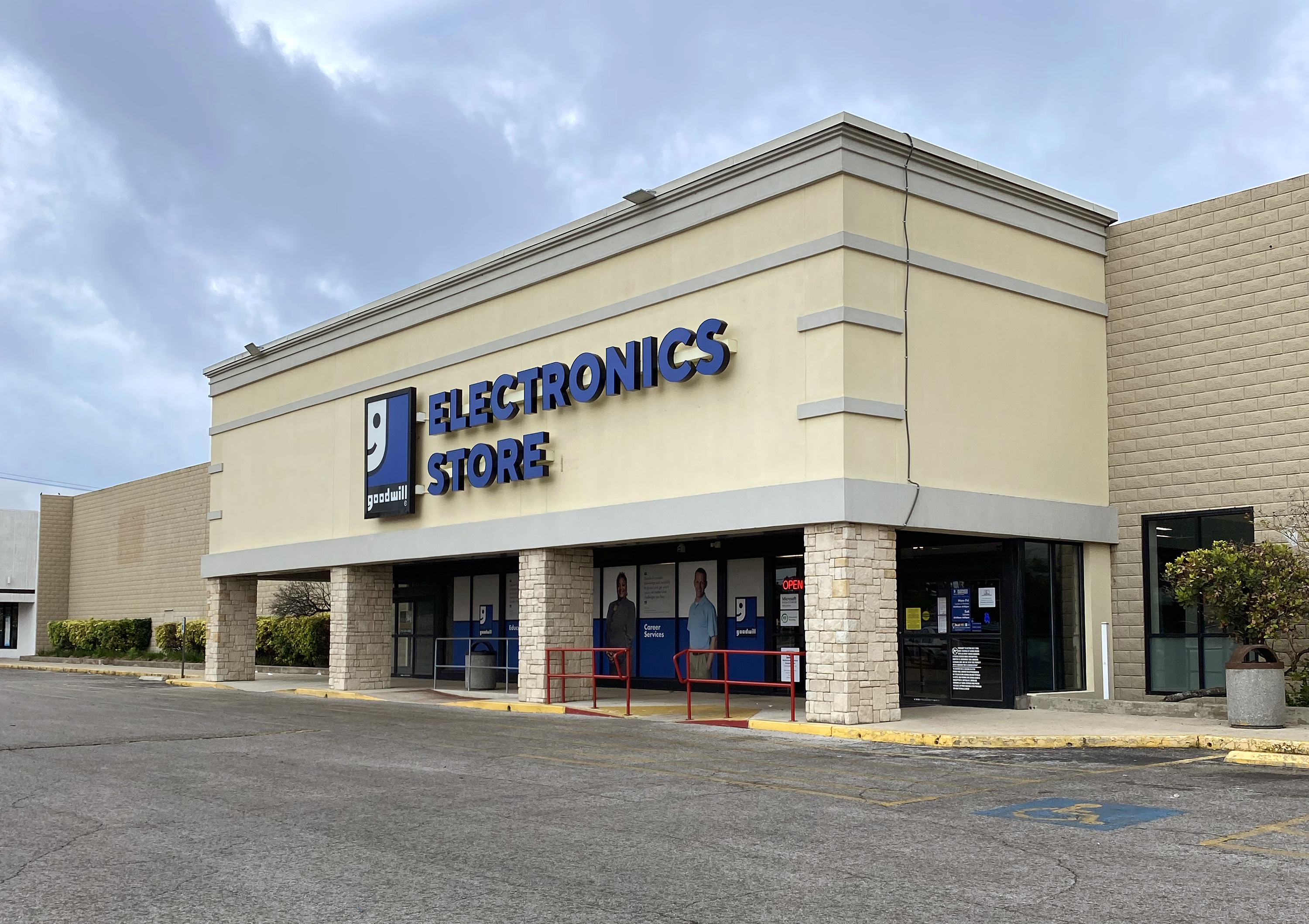 Electronics Store Exterior