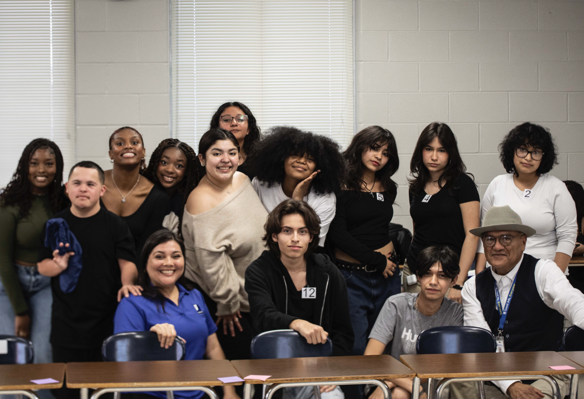 Stevens High School Students and Goodwill San Antonio