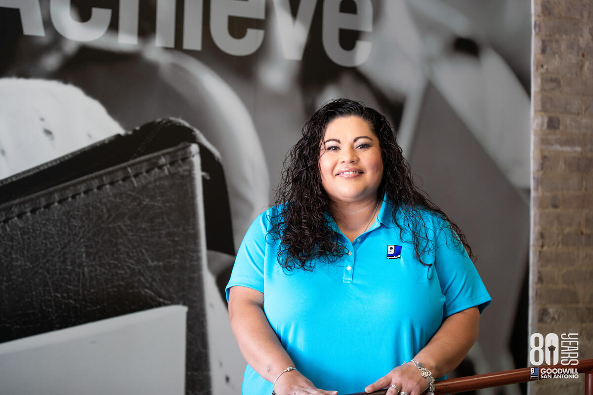 Smiles of Goodwill Workforce Development Arlene