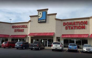 Photo of Goodwill San Antonio store located in Laredo, Texas. Photo courtesy of Laredo Morning Times.